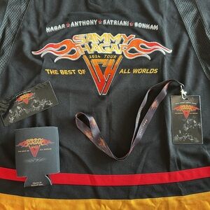 Sammy Hagar Best of All Worlds Tour VIP set size XXL